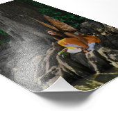 Fairy Waiting door het water Foto Afdruk (Hoek)