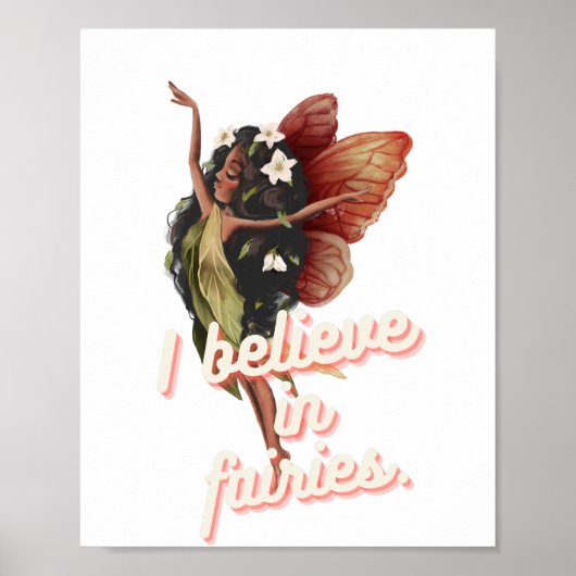 Fairy Wall Art Poster (Voorkant)