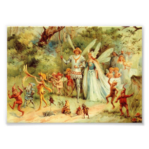 Fairy Wedding Foto Afdruk