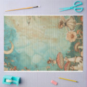 Fairy Whimsical Celestial Aesthetic Mushroom 2 Tissuepapier (Craft)