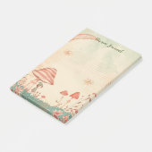 Fairy Whimsical Hemelse Esthetische Paddestoel Post-it® Notes (Schuin)