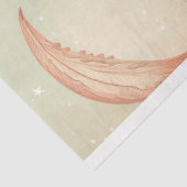 Fairy Whimsical Hemelse Esthetische Paddestoel Tissuepapier (Detail)