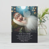 Fairy Whispers - Uitnodiging van een peetmoeder (Staand voorkant)