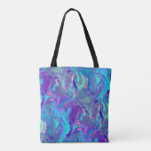 Fairy Wing Artglass - blauw en paars: Draagtas (Achterkant)