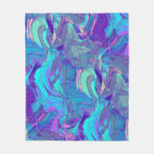 Fairy Wing Artglass: Fleece Deken (Voorkant)