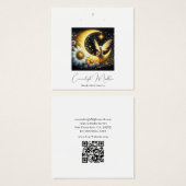 Fairy Wing Floral Moon Bijoux délices (Devant & derrière)