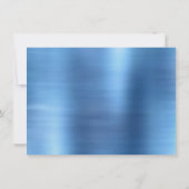 Fairy Wing Ice Gown | vorstblauwe iriserende glans Kaart (Achterkant)