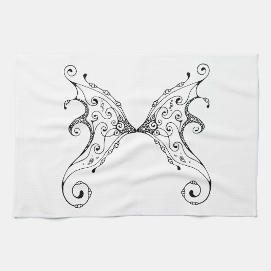 Fairy Wings Theedoek (Horizontaal)