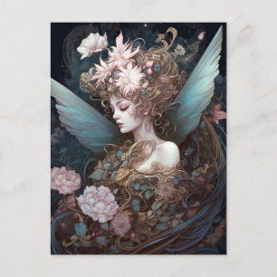 Fairy Woman Fantasy Art Briefkaart