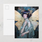 Fairy Woman Fantasy Art Briefkaart (Voorkant / Achterkant)