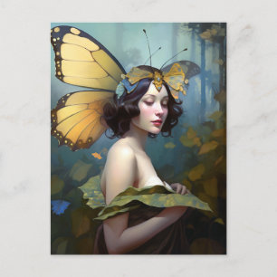 Fairy Woman Fantasy Art Briefkaart