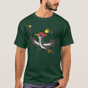 Fairy Woodpecker Wildlife Mystical Bird Fairy Love T-shirt