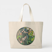 Fairy Woods et Golden Glow Rose Grand Sac fourre-t (Dos)