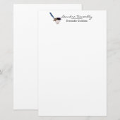 Fairy Wren Briefpapier (Voorkant / Achterkant)
