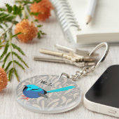Fairy Wren Sleutelhanger (Voorkant Rechts)