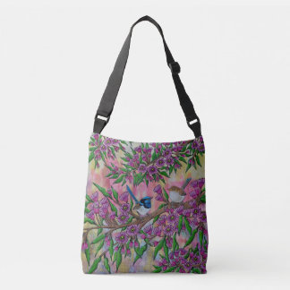 Fairy Wrens Messenger canvas tas