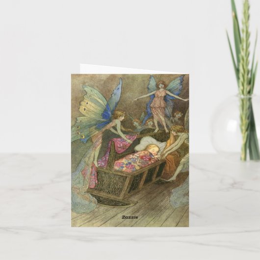 Fairy Wwish Hartelijk dank Bedankkaart (Achterkant)