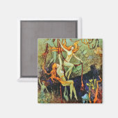 Fairy Zeemeerminnen - door Warwick Goble Magneet (Voorkant / Achterkant)