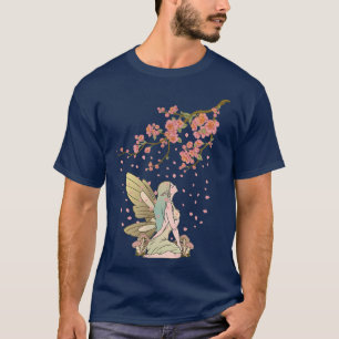 Fairycore Aesthetische Fairy Core Grunge Cherry Bl T-shirt