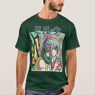 Fairycore Aesthetische Fairy Drink Japanse riem T-shirt