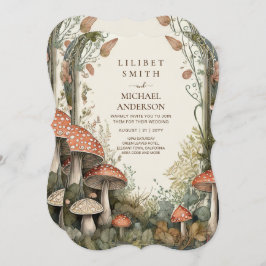 FAIRYCORE BRUILOFT Natuur Loving Fairytale Kaart