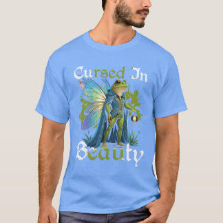 Fairycore Dark Fairy Gothic Art Cursed In Beauty r T-shirt