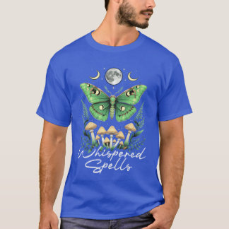 Fairycore Donkere Fee Gotische Kunst Gefluisterde T-shirt