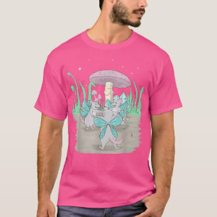 Fairycore esthetische kransdanserende ratten en ee t-shirt