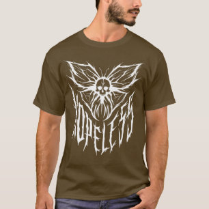Fairycore Grunge Clothing Gothic Skeleton Butterfl T-shirt