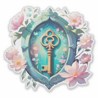 Fairycore key Sticker