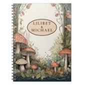 FAIRYCORE Mushrooms Goblincore Custom Gifts Notitieboek (Voorkant)