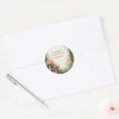 FAIRYCORE Paddenstoelen Goblincore Aangepaste Favo Ronde Sticker (Envelop)