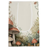 FAIRYCORE Paddenstoelen Goblincore Gepersonaliseer Medium Cadeauzakje (Achterkant)