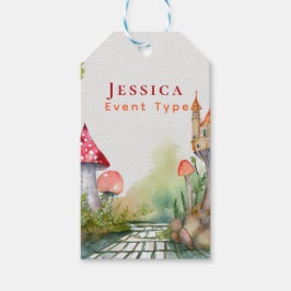 FAIRYCORE Prinses Sprookje Kasteel Koninkrijk Cust Cadeaulabel