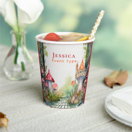 FAIRYCORE Prinses Sprookje Kasteel Koninkrijk Cust Papieren Bekers