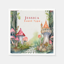FAIRYCORE Prinses Sprookje Kasteel Koninkrijk Cust Servet