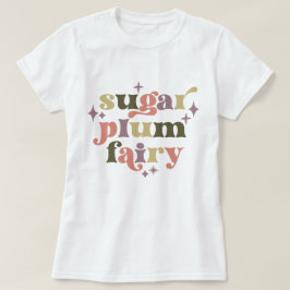 Fairycore Tekst Art Sugar Plum Fairy T-shirt