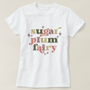 Fairycore Tekst Art Sugar Plum Fairy T-shirt