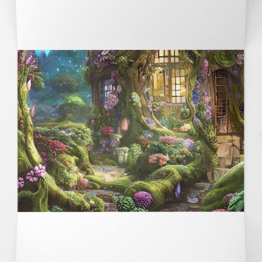 Fairyland Forest Graphic Drieluik Programma (Binnenkant midden)