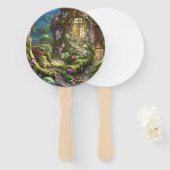 Fairyland Forest Graphic Handwaaier (Voorkant en achterkant)