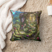 Fairyland Forest Graphic Kussen (Deken)