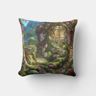 Fairyland Forest Graphic Kussen