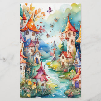 Fairyland magisch kasteel briefpapier