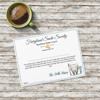 Fairyland Smile Society Stralende Glimlach Award