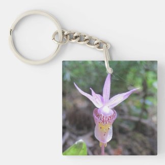 Fairyslipper Orchid Flower Sleutelhanger
