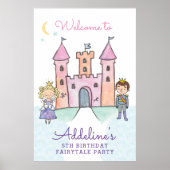 Fairytale Affiche de bienvenue, Princesse (Devant)