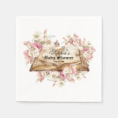 Fairytale Book Baby Shower Servet (Voorkant)