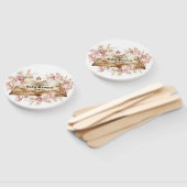 Fairytale Book Flowers Rose Baby Shower Handwaaier (Niet-gemonteerd)