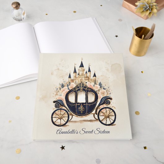 Fairytale Carriage and Castle (Recto ouvert)