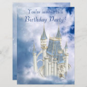 Fairytale Castle 6,5 x 8,75 Invitation (Devant / Derrière)